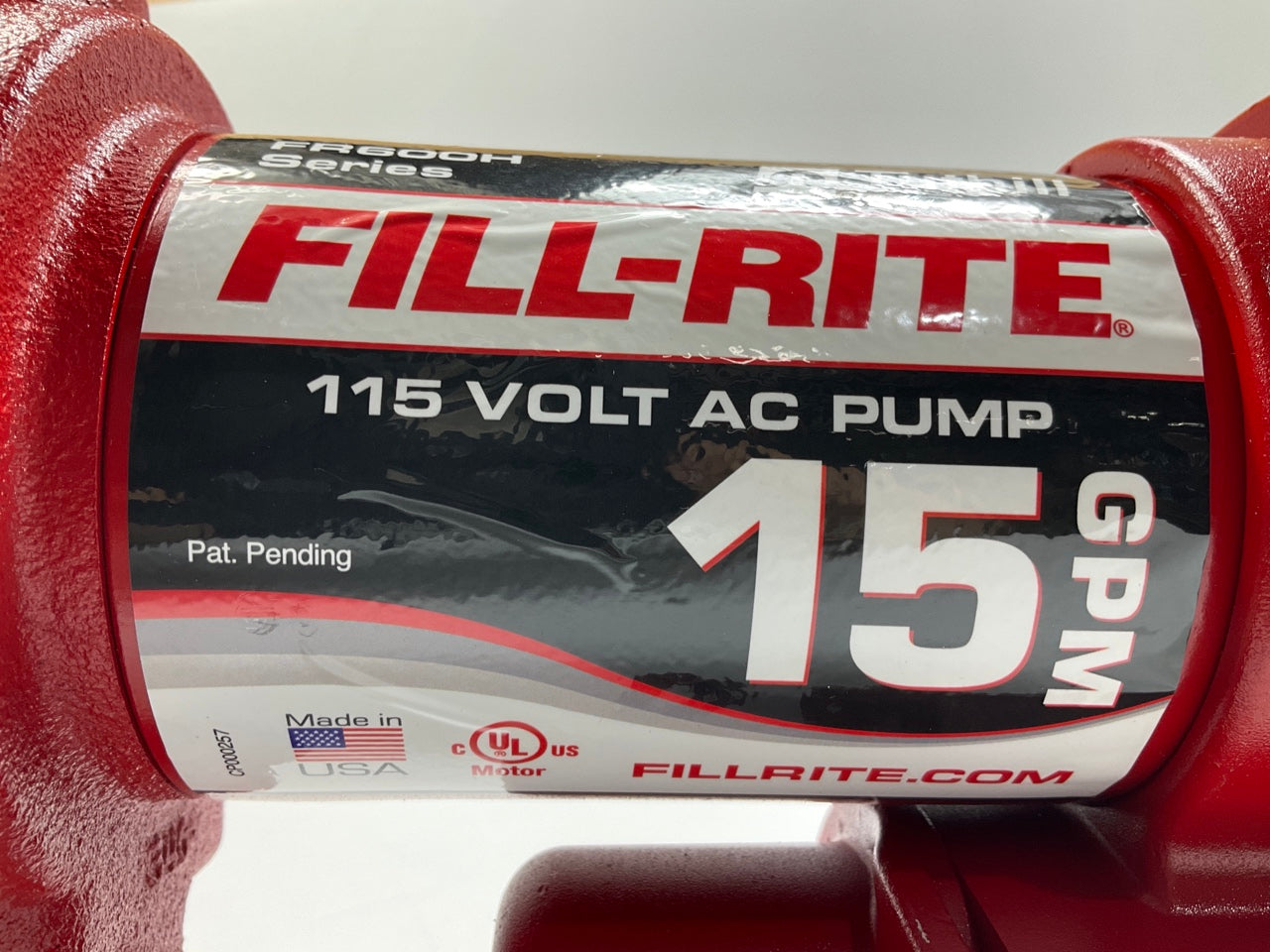 Fill-Rite FR610H Fuel Transfer Pump, 115V AC, 15 GPM Max. Flow Rate , 1/6 Hp