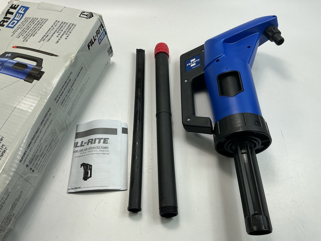 Fill-Rite FRHP32V Piston Hand Operated Transfer Pump, 11oz. Stroke