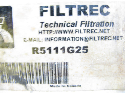 Filtrec R5111G25 Hydraulic Oil Filter Replaces P567040 PT23070MPG 933117Q