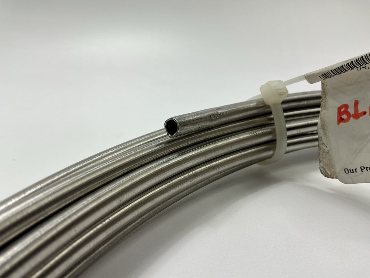 Fine Lines 4SSR  1/4'' Brake Line 25' Tubing Roll, Stainless Steel, 25 Feet Long