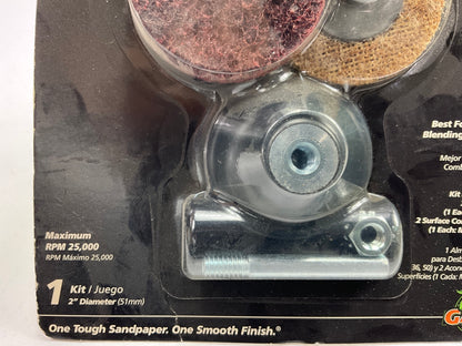 Finish 1st 8290 2'' Surface Preparation Disc Kit For Cleaning Off Gasket Material