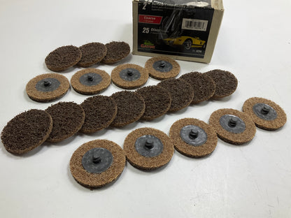 (20) Discs Total - Finish 1st 8296 2'' Surface Conditioning Discs, Coarse