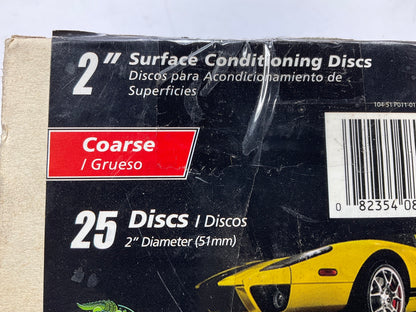 (21) Finish 1st 8296 2'' Surface Conditioning Discs, Coarse