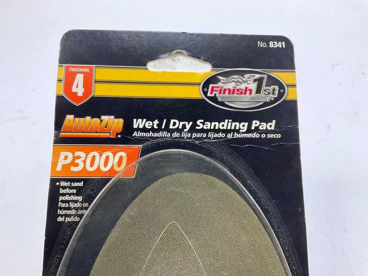 5 Pack - Finish 1st 8341 Wet Or Dry Sandpaper Sanding Pad - 3000 Grit
