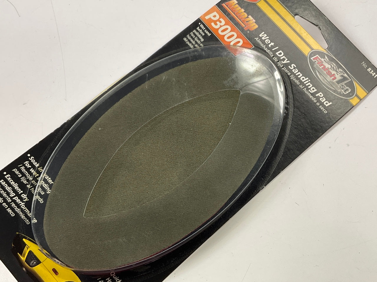 Finish 1st 8341 Wet Or Dry Sandpaper Sanding Pad - 3000 Grit