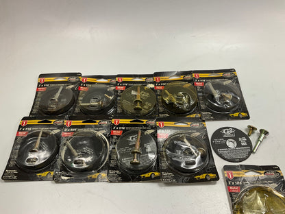 (x10) Finish 1st 8470 3'' X 1/16'' Ceramic Grinding/Cut-Off Wheel W/Arbor - METAL