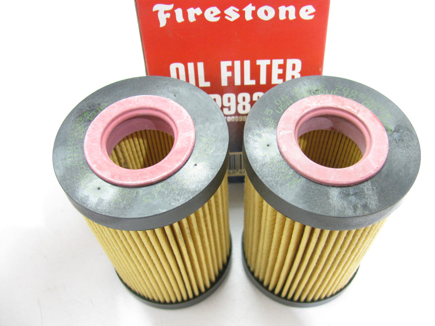 (2) Firestone P982 Engine Oil Filters PAIR