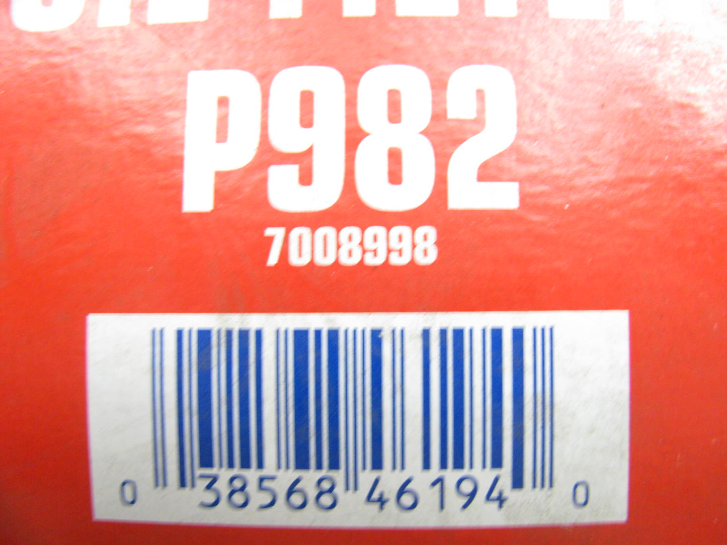 (2) Firestone P982 Engine Oil Filters PAIR