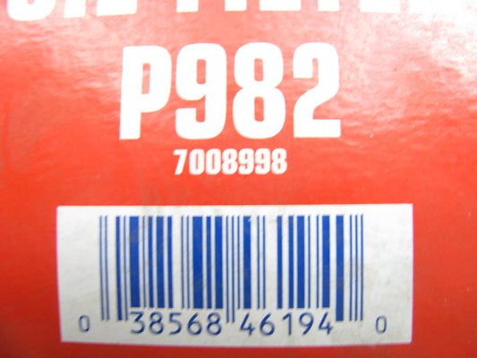 (2) Firestone P982 Engine Oil Filters