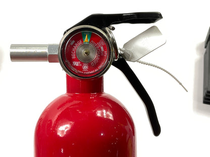 First Alert GARAGE10 Rechargeable Garage Fire Extinguisher UL Rated 10-B:C (Red)