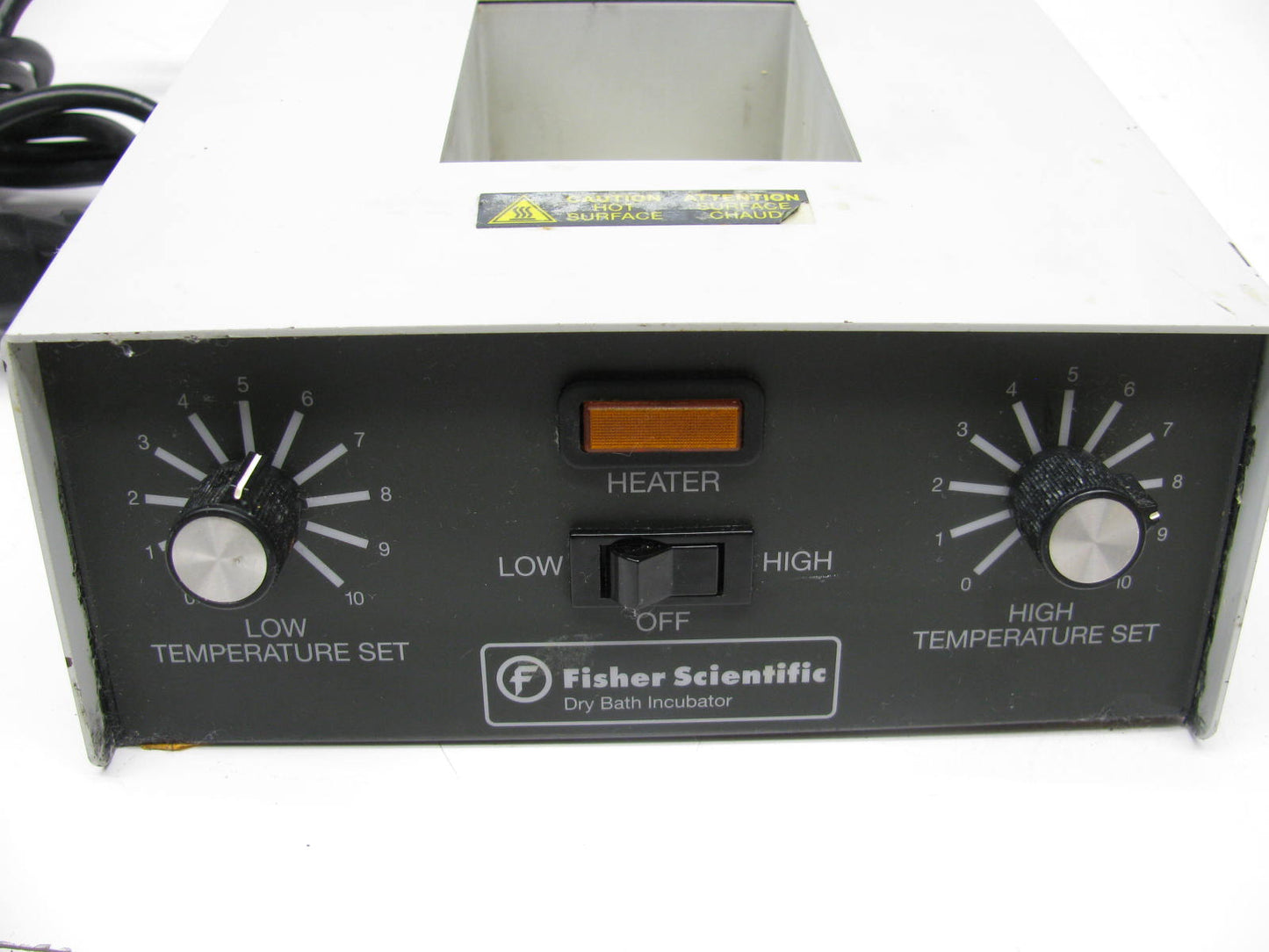 Fisher Heat Block Dry Bath Plate Hot Incubator (no Heatblock) 115v Heater 115V