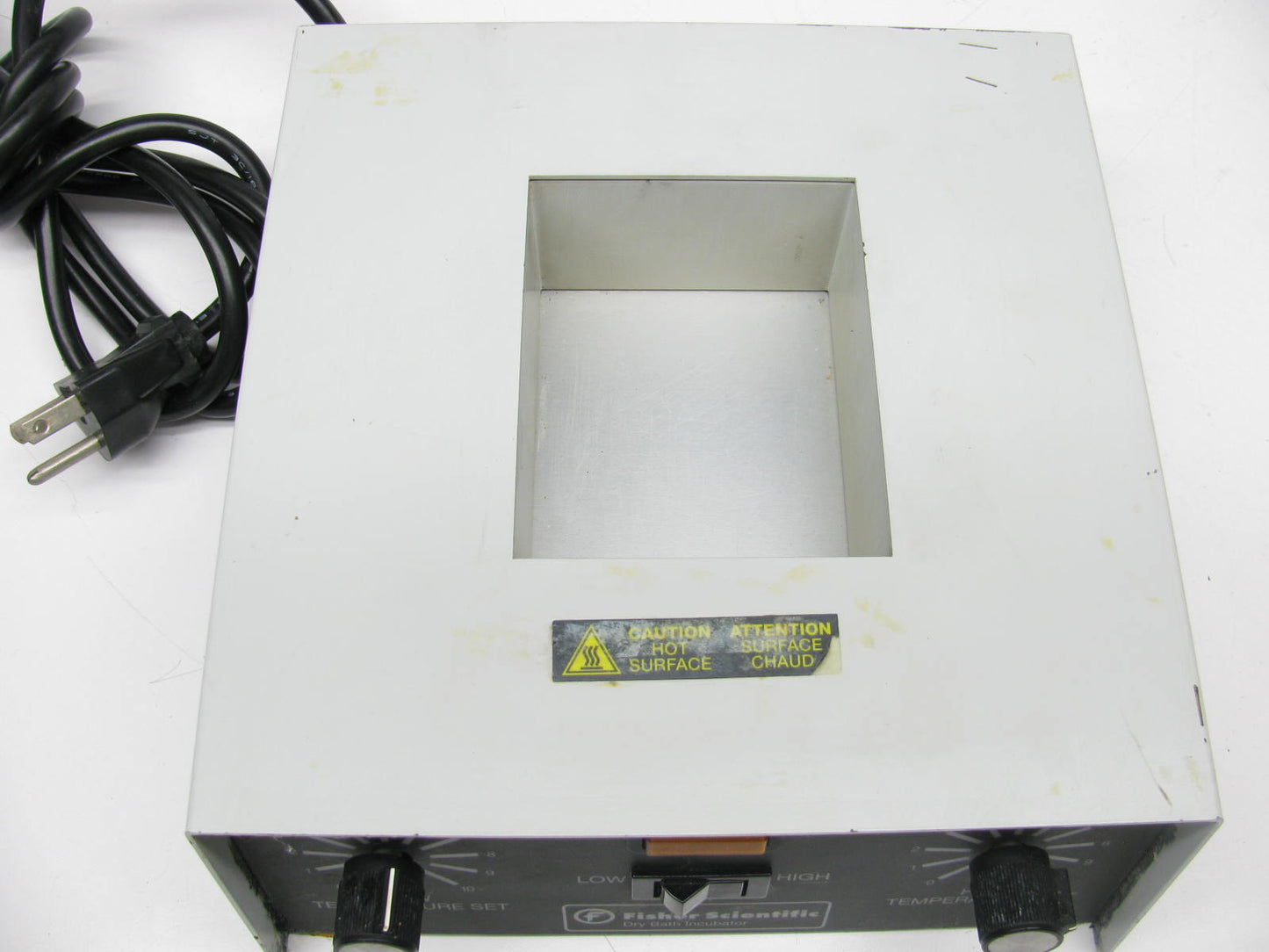 Fisher Heat Block Dry Bath Plate Hot Incubator (no Heatblock) 115v Heater 115V