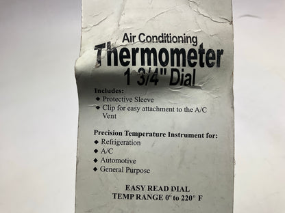 FJC 2790 1-3/4'' Dial A/C Thermometer