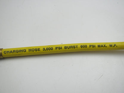 FJC 6035 A/C Air Conditioning  Yellow 12'' Long Charging Charge Hose For 134