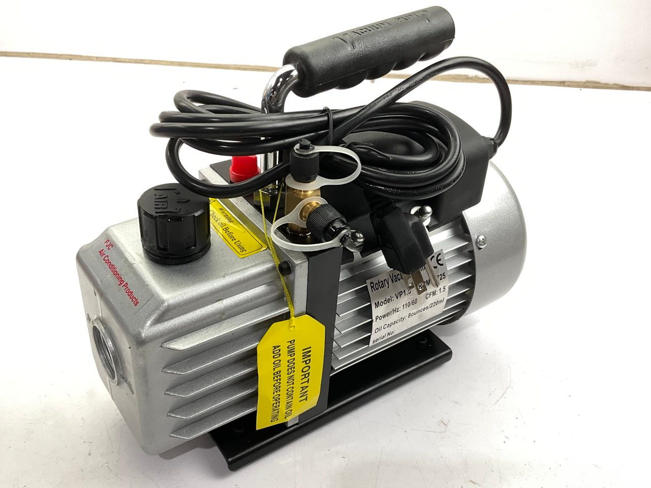 FJC 6905 1.5 CFM Vacuum Pump