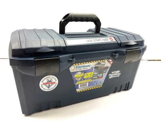 Flambeau 6520ZR 20-Inch Tool Brute Toolbox Tool Box - Stops Rust