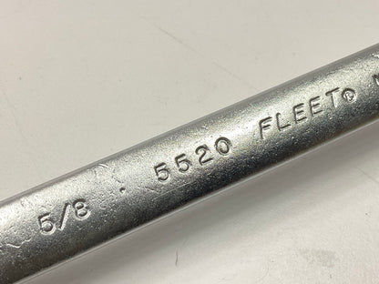 VINTAGE - Fleet 5520 Combination Wrench, 5/8'' - MADE IN USA