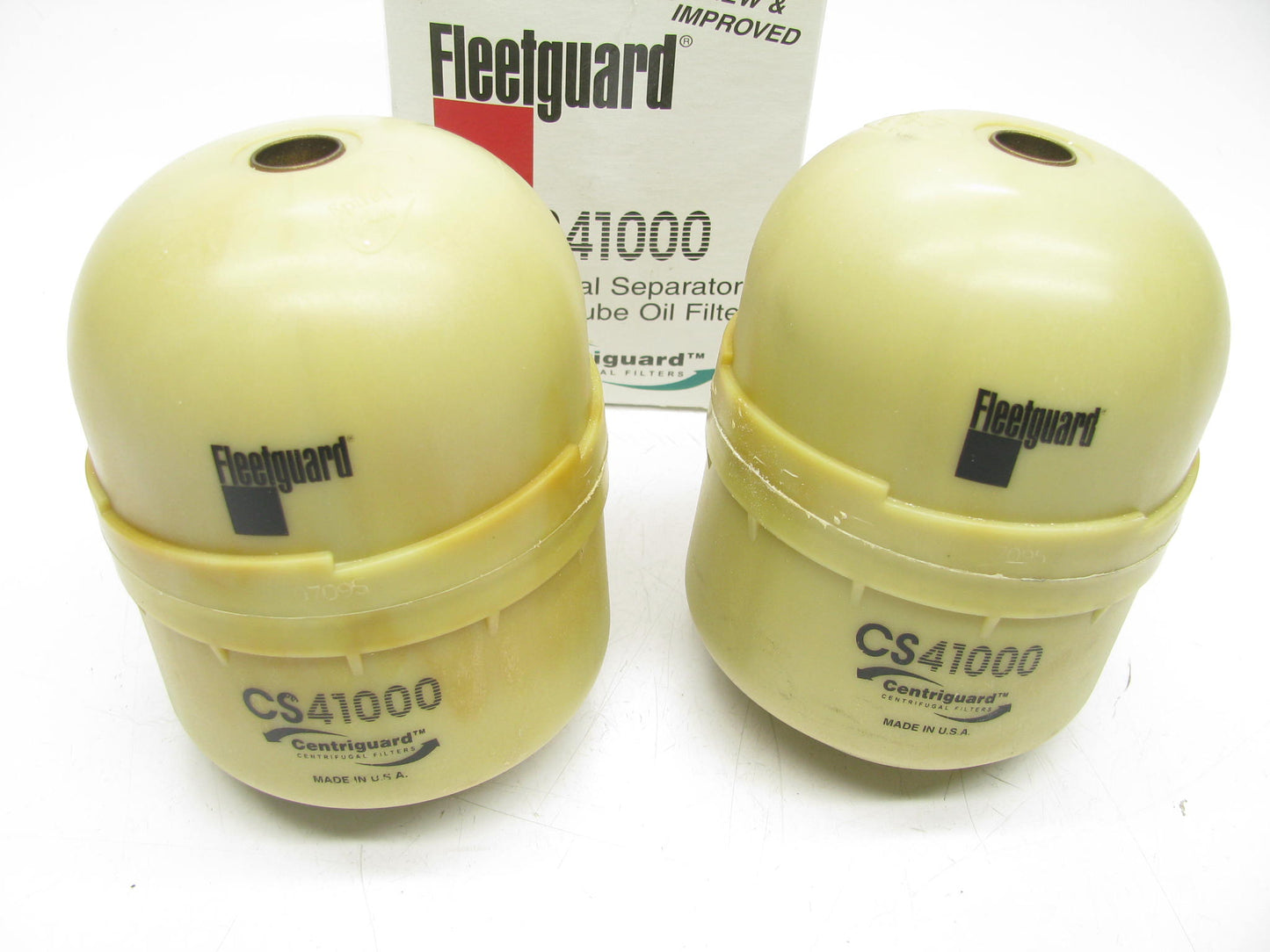 (2) Fleetguard CS41000 Centrifugal Lube Cartridge Filter P550286 BC110 51417