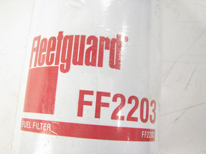 (4) Fleetguard FF2203 HD Primary Spin-On Fuel Filter