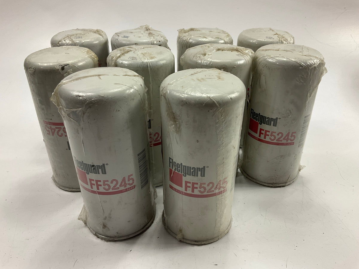 (10) Fleetguard FF5245 Diesel Fuel Filters - Replaces WIX 33356, BALDWIN BF7525