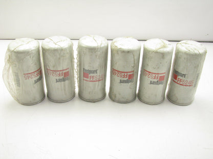 (6) Fleetguard FF5245  Secondary Spin-On Fuel Filter