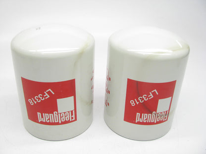(2) Fleetguard LF3318 Oil Filter For John Deere AR101728, AR43261, AR43634 BT287