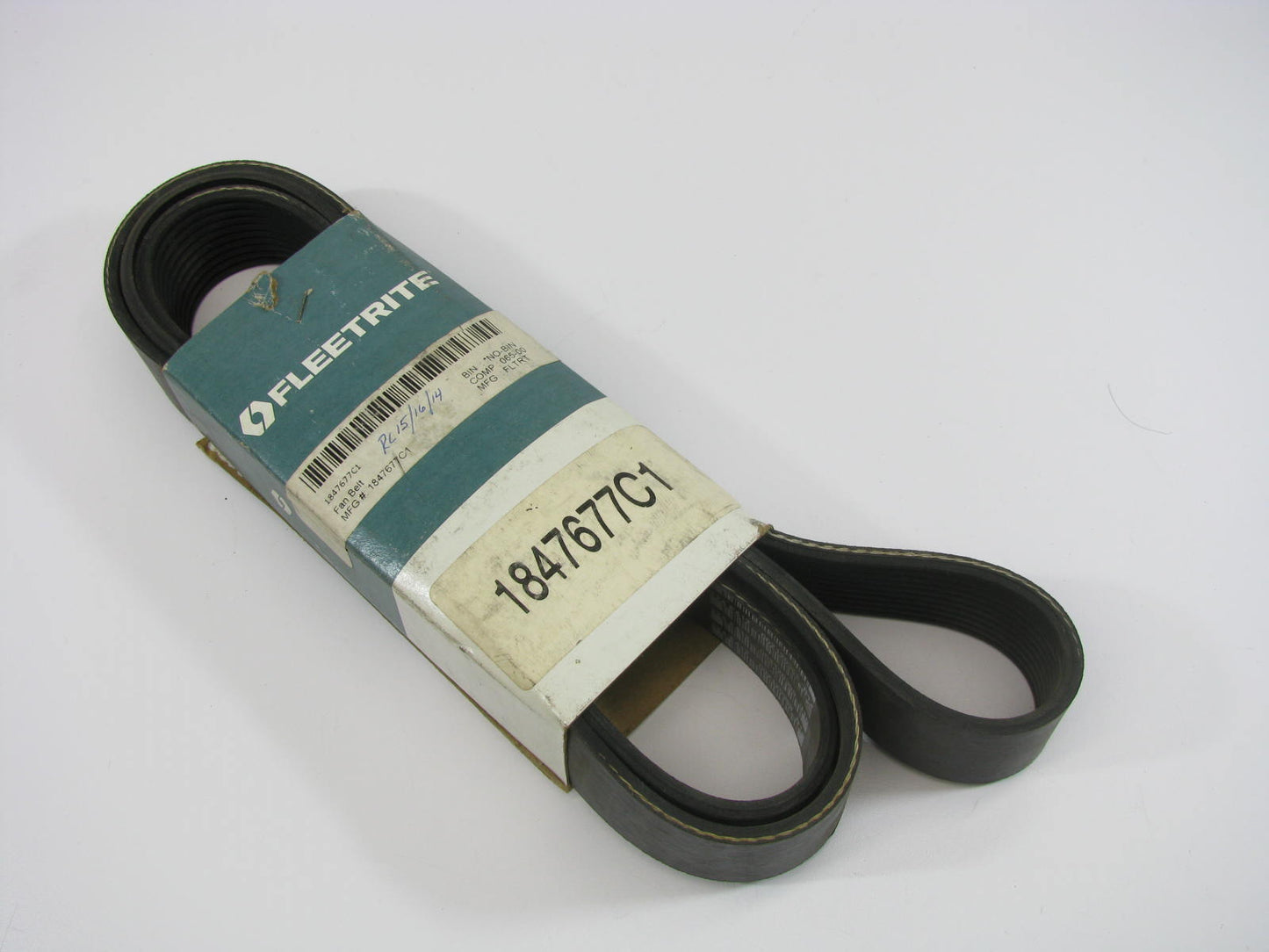 Fleetrite 1847677C1 Serpentine Belt - 1.367'' X 73.625'' - 10 Ribs