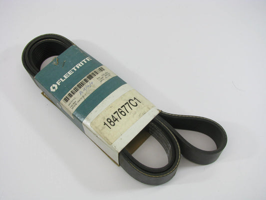 Fleetrite 1847677C1 Serpentine Belt - 1.367'' X 73.625'' - 10 Ribs