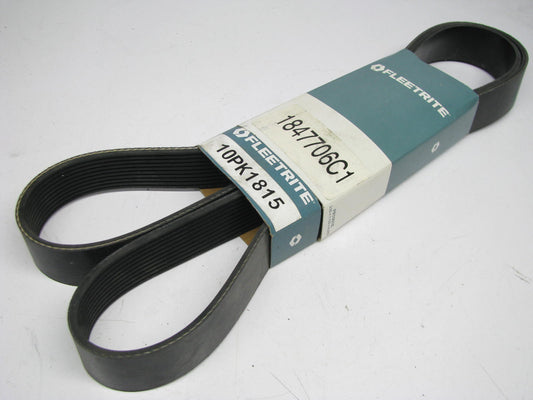 Fleetrite 1847706C1 Serpentine Belt For 2012-2013 IC Corporation CE School Bus