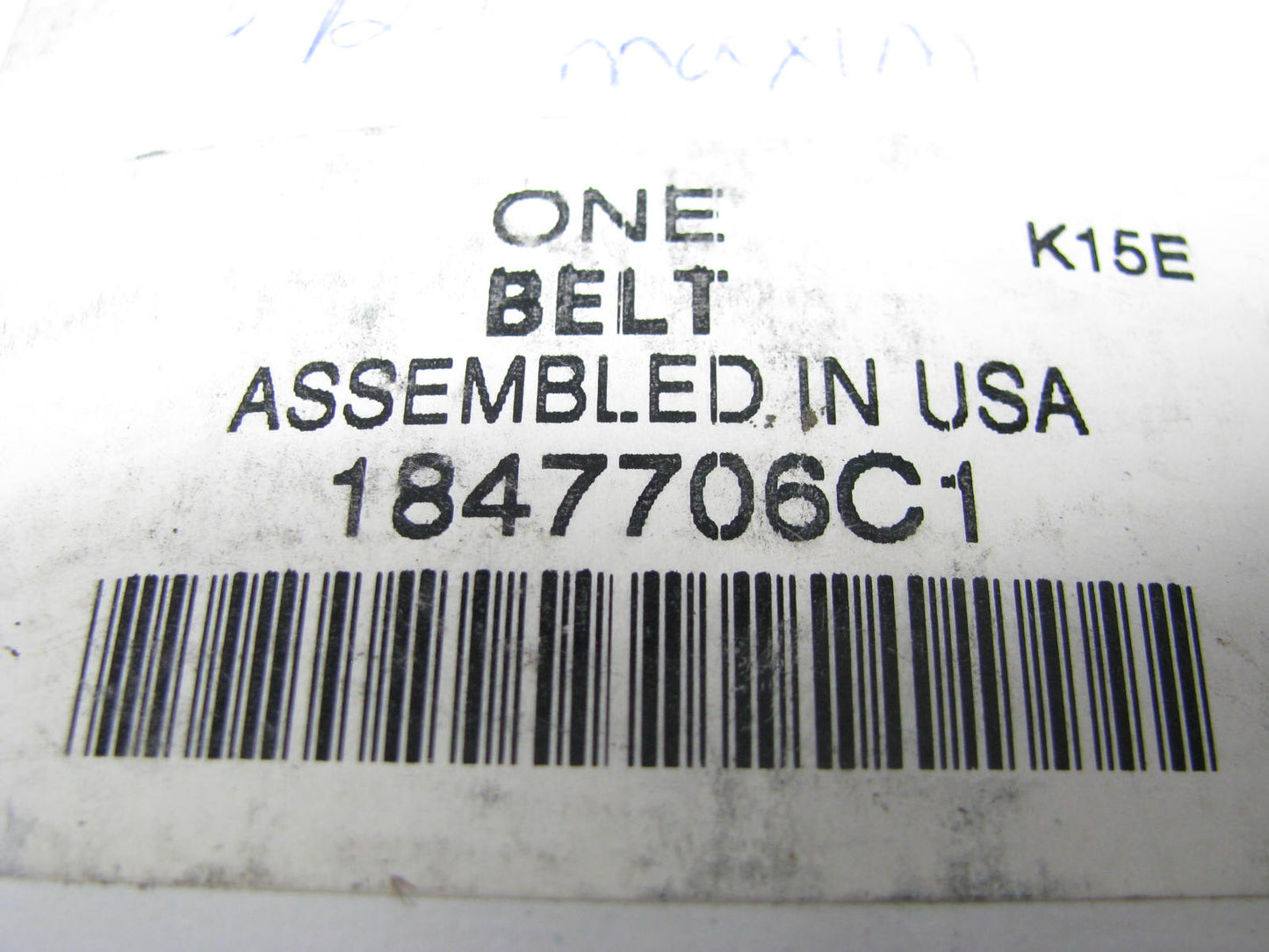 Fleetrite 1847706C1 Serpentine Belt For 2012-2013 IC Corporation CE School Bus