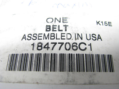 Fleetrite 1847706C1 Serpentine Belt For 2012-2013 IC Corporation CE School Bus