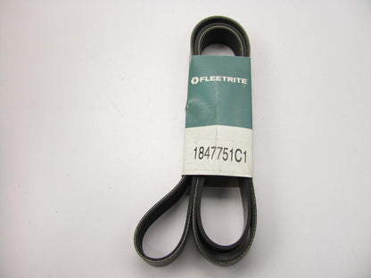 Fleetrite 1847751C1 Serpentine Belt - 1.367'' X 82.5'' - 10 Ribs
