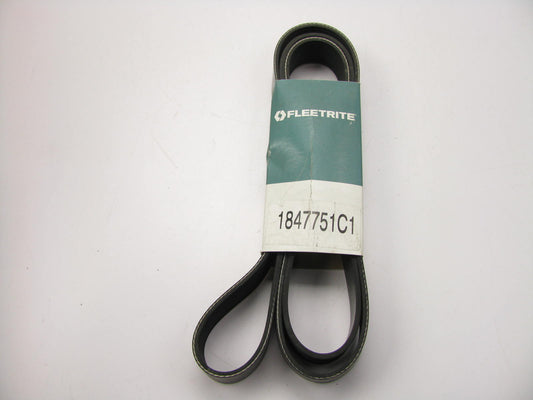 Fleetrite 1847751C1 Serpentine Belt - 1.367'' X 82.5'' - 10 Ribs