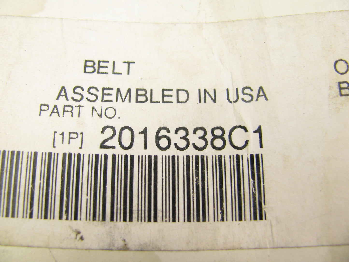 Fleetrite 2016338C1 Accessory Drive Belt
