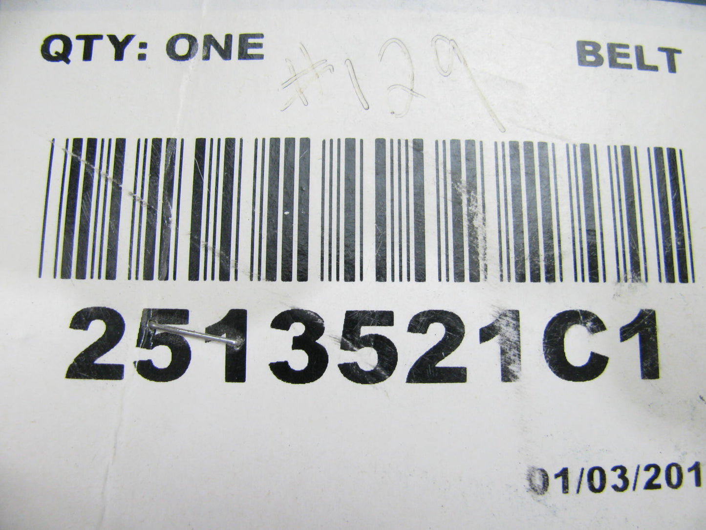 Fleetrite 2513521C1 Serpentine Belt