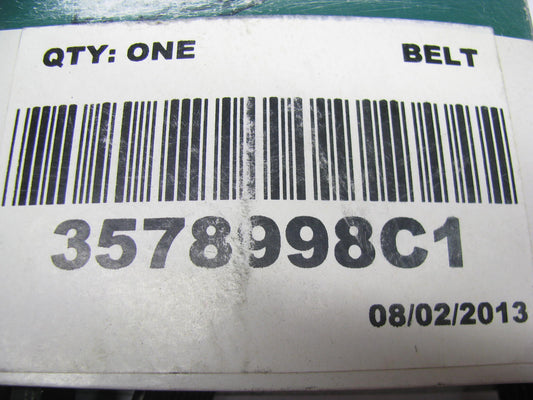 Fleetrite 3578998C1 Serpentine Belt - 1.12'' X 74.625'' - 8 Ribs