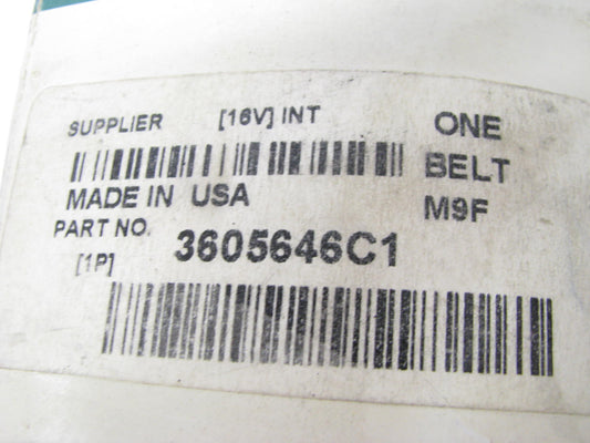 Fleetrite 3605646C1 Serpentine Belt