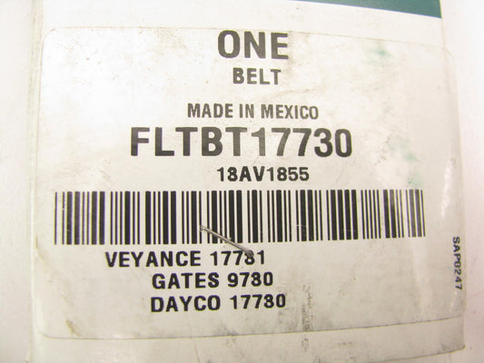 Fleetrite FLTBT17730 Accessory Drive Belt - 0.53'' X 73.00'' - 36 Degree