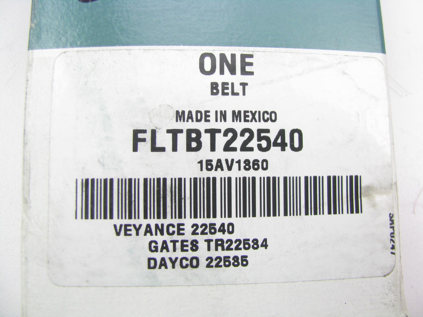 Fleetrite FLTBT22540 Accessory Drive Belt - 0.69'' X 54.0'' - 38 Degree