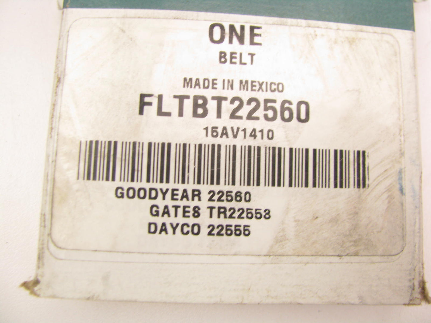 Fleetrite FLTBT22560 Accessory Drive Belt - 0.69'' X 56.00'' - 38 Degree