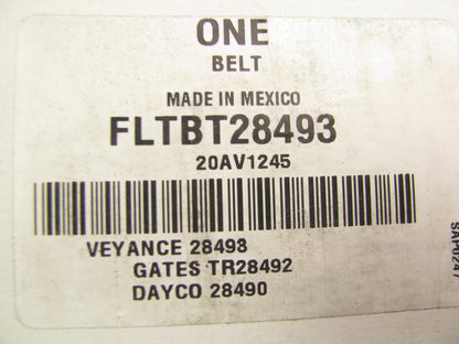 Fleetrite FLTBT28493 Accessory Drive Belt - 0.875'' X 49.75'' - 38 Degree