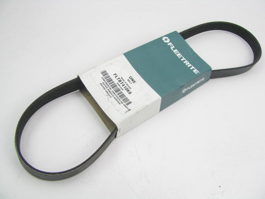 Fleetrite FLTBT410K6 Serpentine Belt - 0.84'' X 41.50'' - 6 Ribs