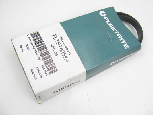 Fleetrite FLTBT425K4 Serpentine Belt - 0.56'' X 42.50'' - 4 Ribs