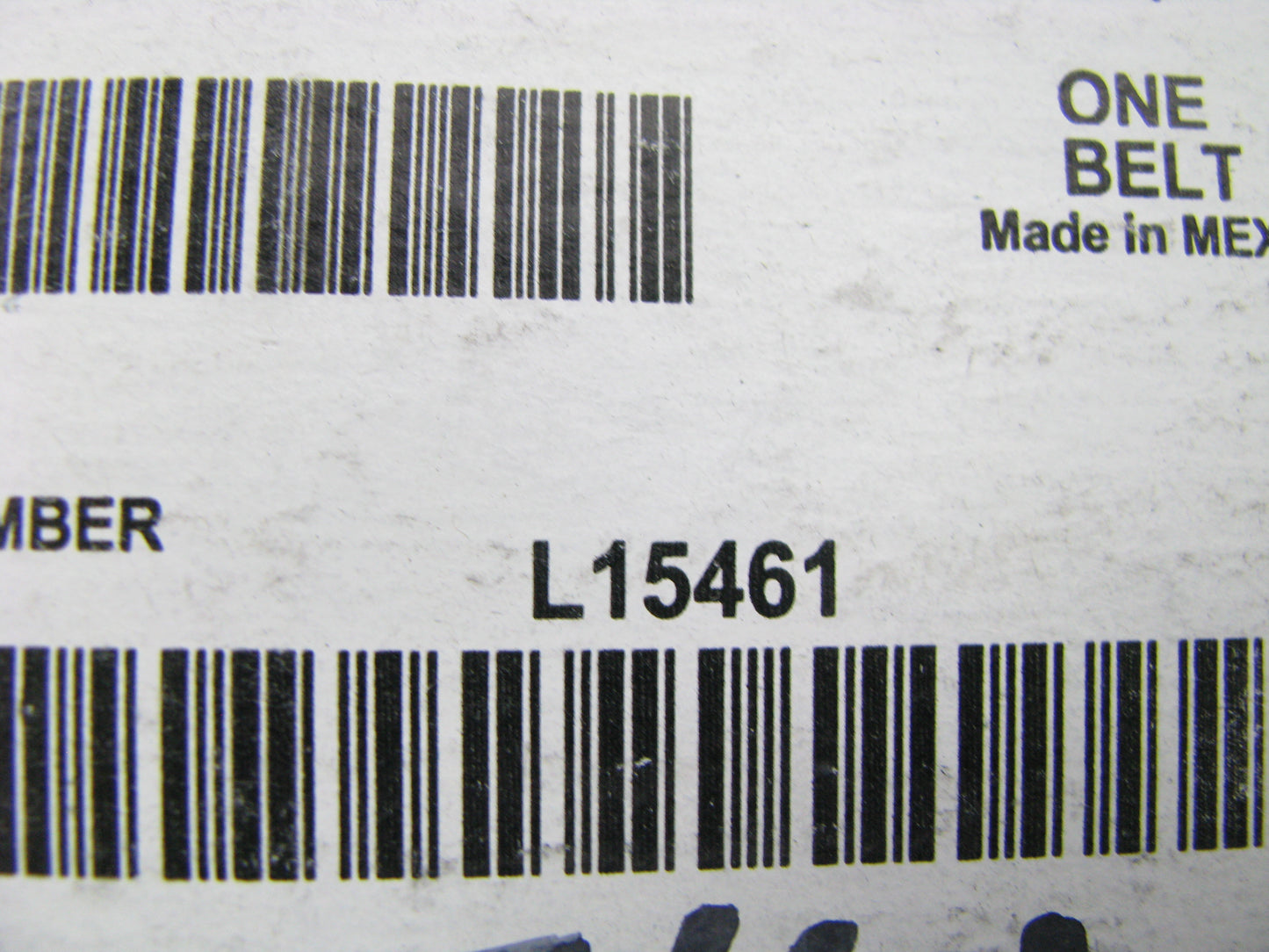 Fleetrite L15461 Accessory Drive Belt - 0.44'' X 46.1'' - 36 Degree