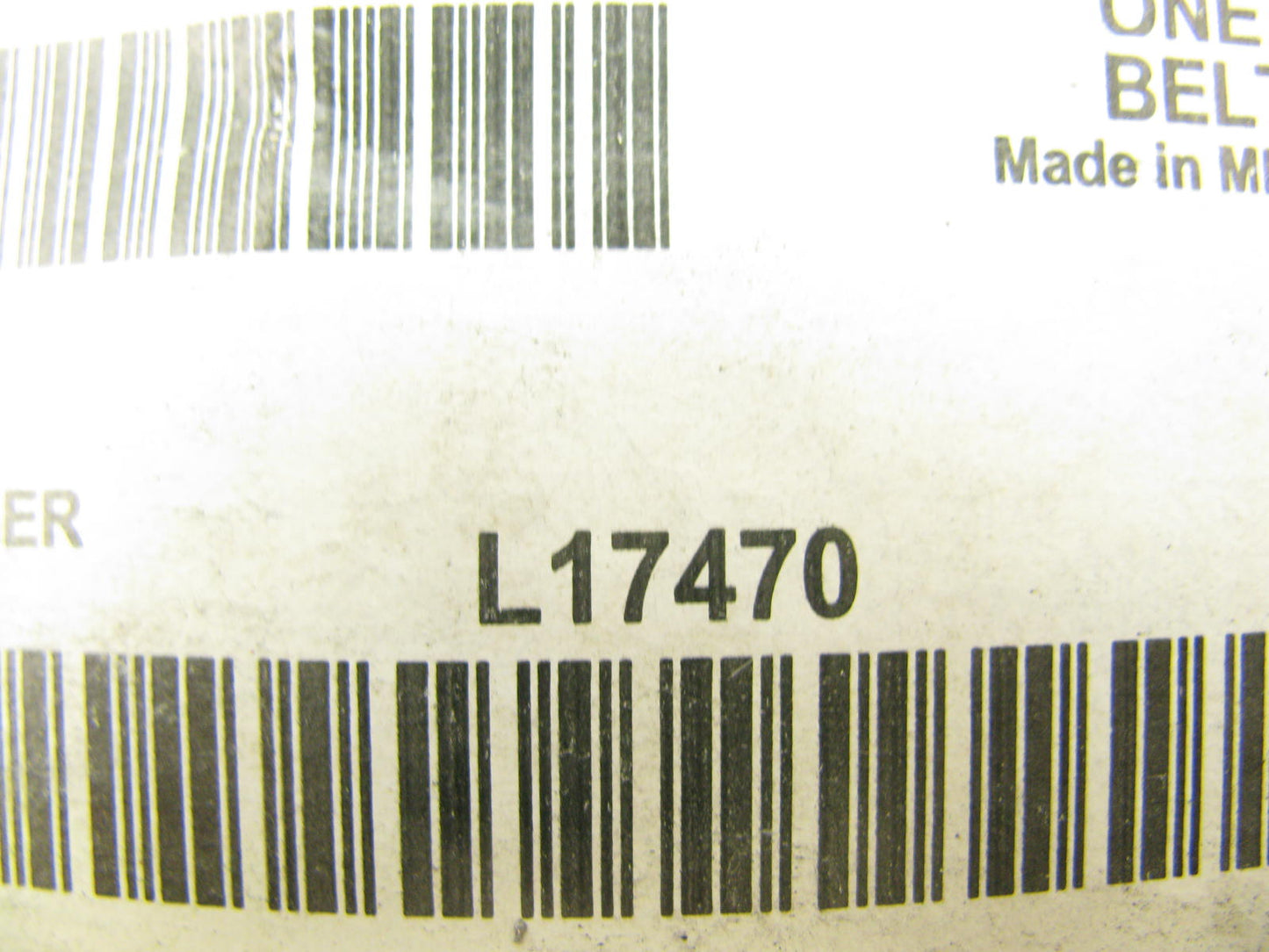 Fleetrite L17470 Accessory Drive Belt - 0.53'' X 47.00'' - 36 Degree
