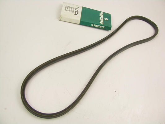 Fleetrite L17474 Accessory Drive Belt - 0.53'' X 47.75'' - 36 Degree