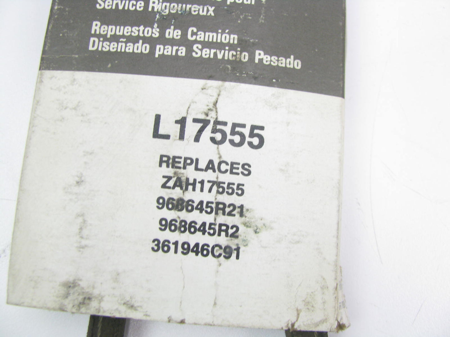 Fleetrite L17555 Accessory Drive Belt - 0.53'' X 55.50'' - 36 Degree
