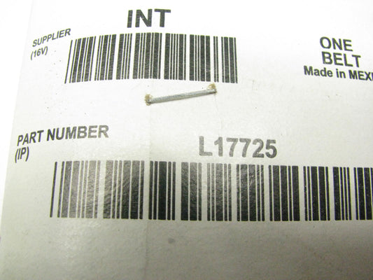 Fleetrite L17725 Accessory Drive Belt - 0.53'' X 72.5'' - 36 Degree