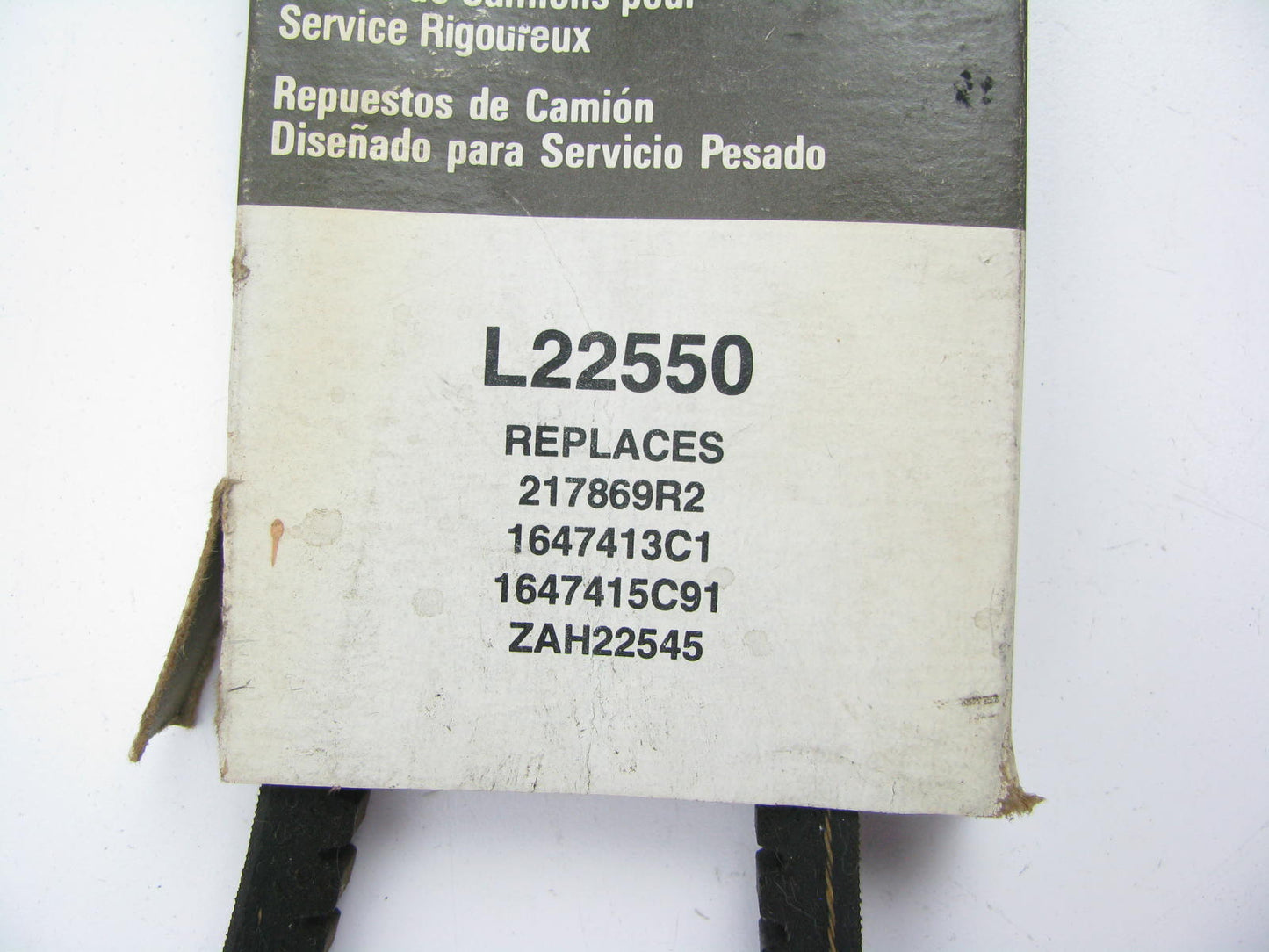 Fleetrite L22550 Accessory Drive Belt - 0.69'' X 55.6'' - 38 Degree