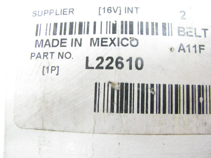 Fleetrite L22610 Accessory Drive Belt - 0.69'' X 61.00'' - 38 Degree